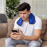Rester's Choice Cold Therapy Gel Pack - Ice Pack for Neck and Shoulders (23 x 8 x 5 Inch - Pack of 2) - Reusable Freezer Gel Pad for Swelling, Injuries