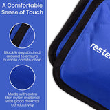 Rester's Choice Ice Pack for Injuries reusable - (Standard Large: 11x14.5") for Hip, Shoulder, Knee, Back - Hot & Cold Compress for Swelling, Bruises, Surgery - Heat & Cold Therapy